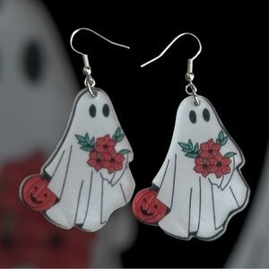 Halloween Acrylic Earrings!